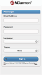 Mobile Screenshot of mail.spudsoftware.com